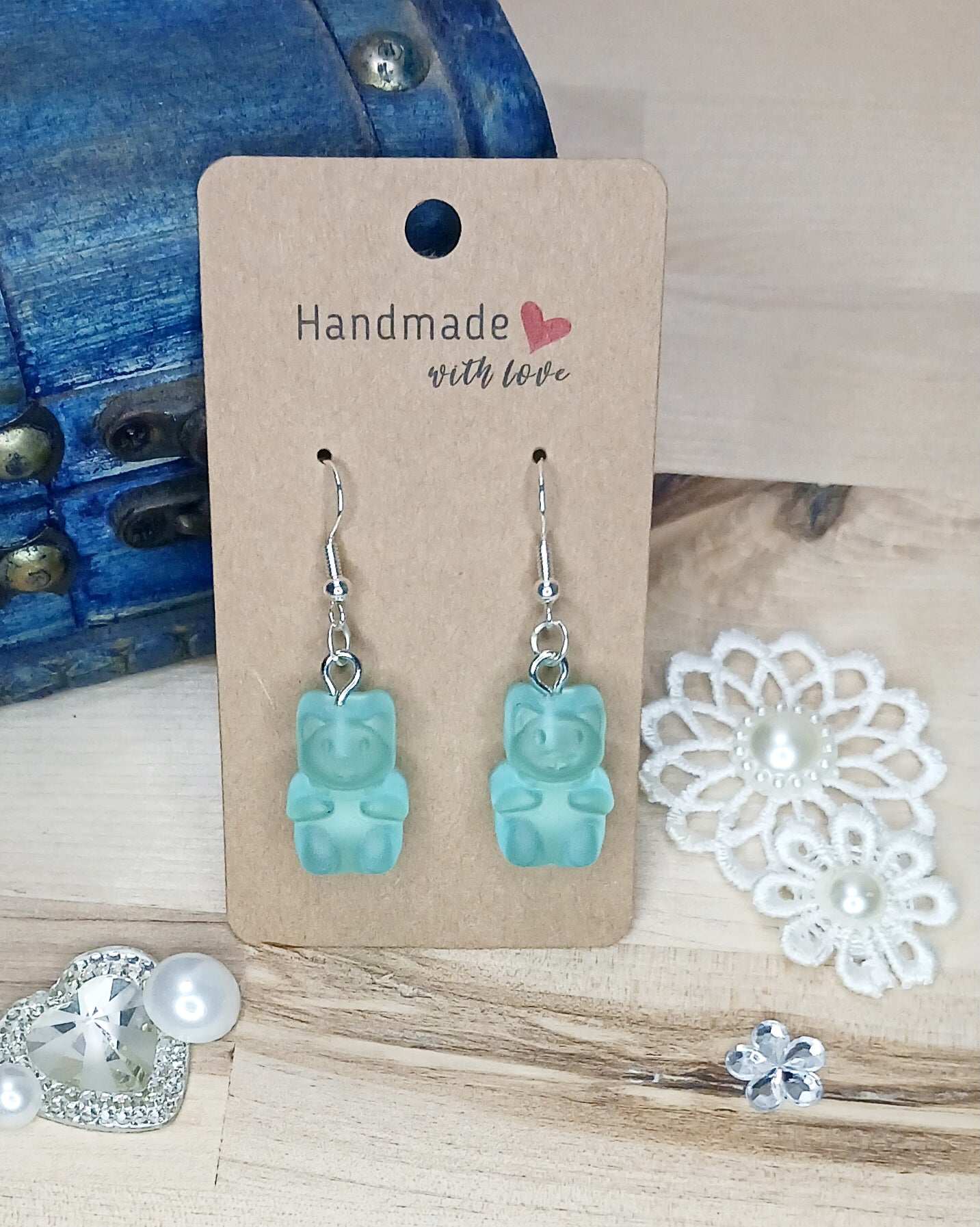 Gummy Bear Resin Earrings