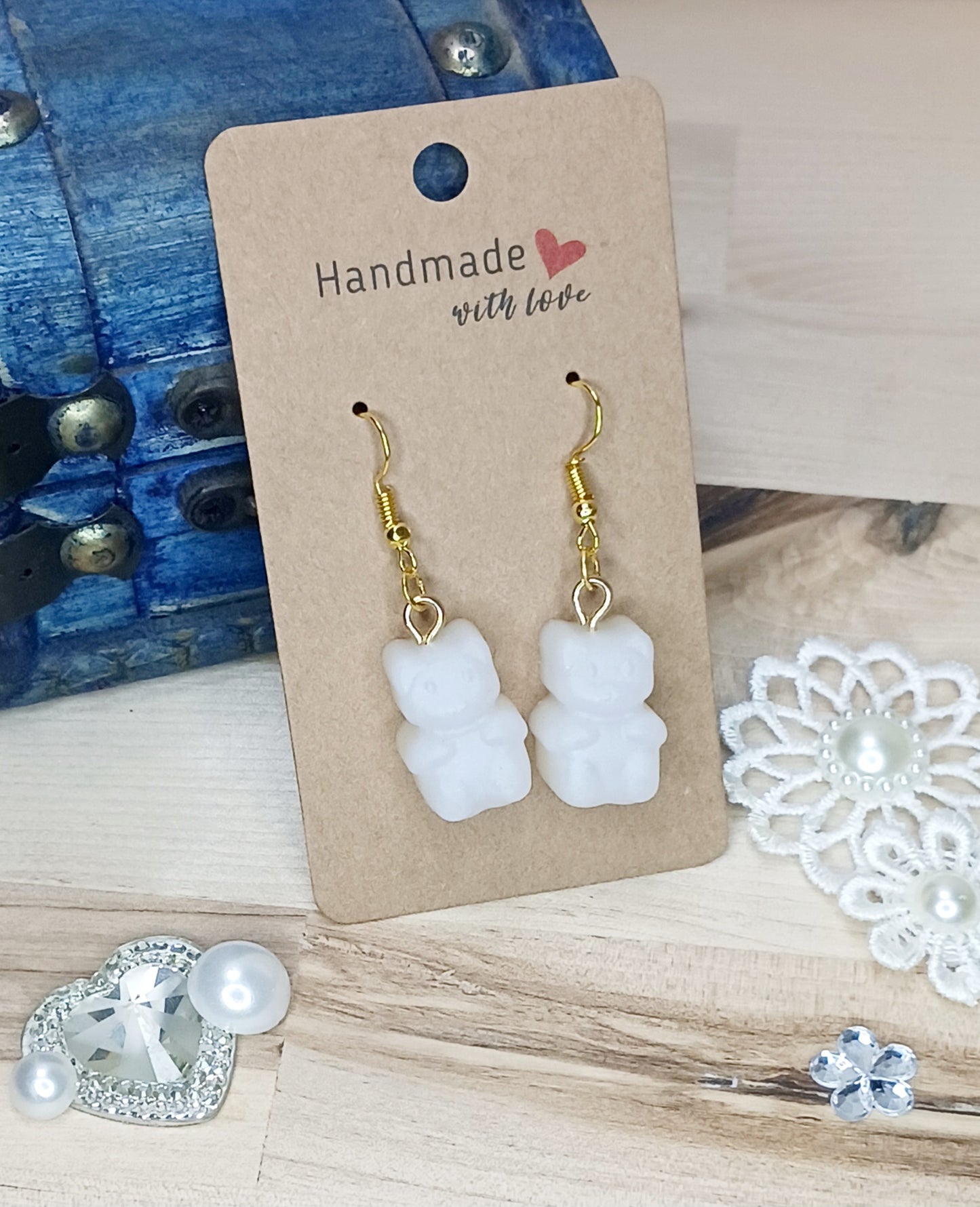 Gummy Bear Resin Earrings