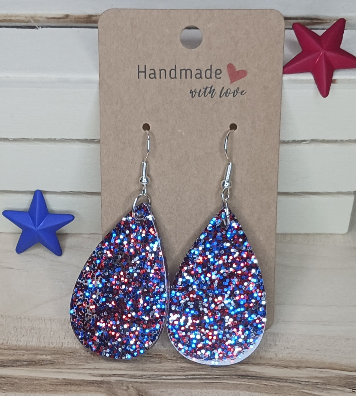 Teardrop Resin Earring
