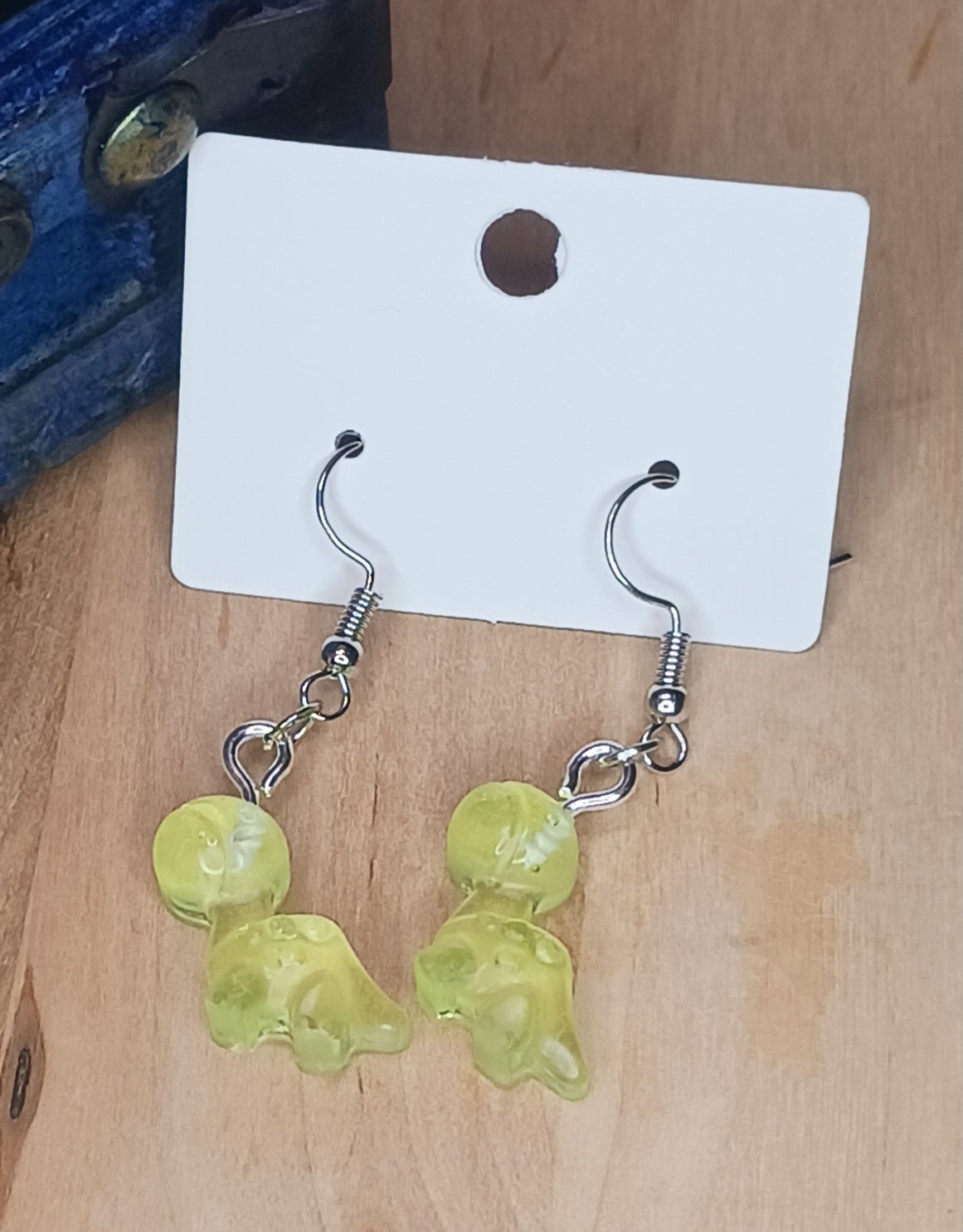 Brontosaurus Resin Earrings