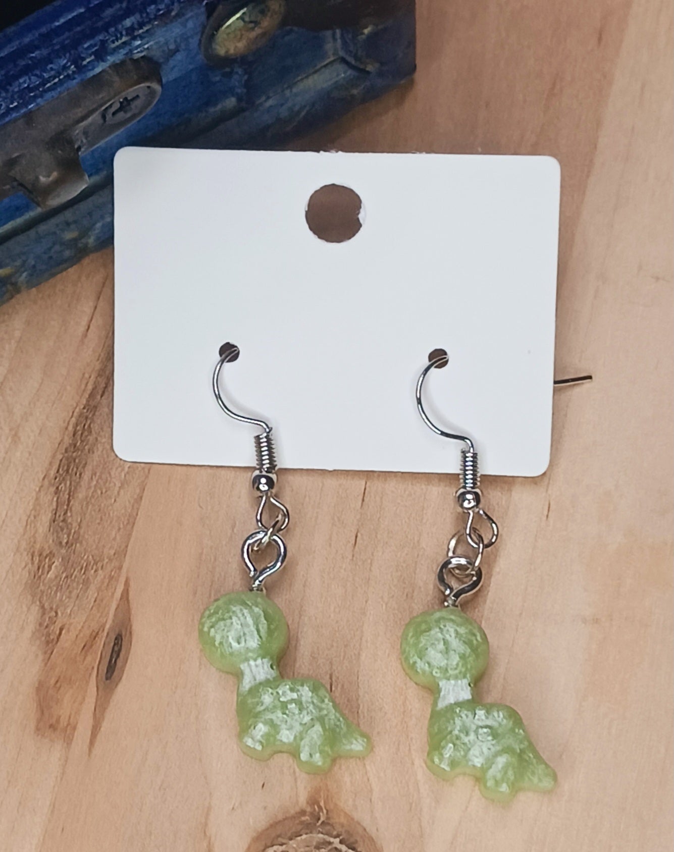 Brontosaurus Resin Earrings