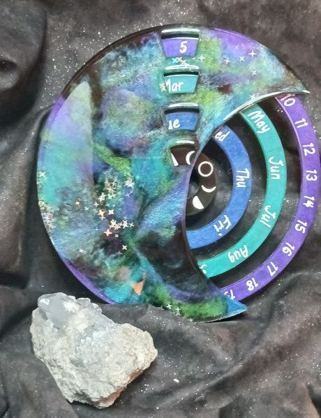 Galaxy Moon Phase Calendar