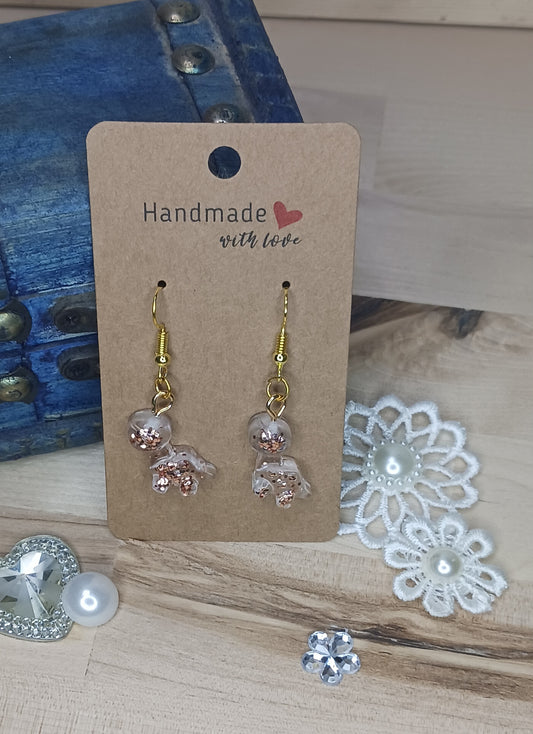 Brontosaurus Resin Earrings