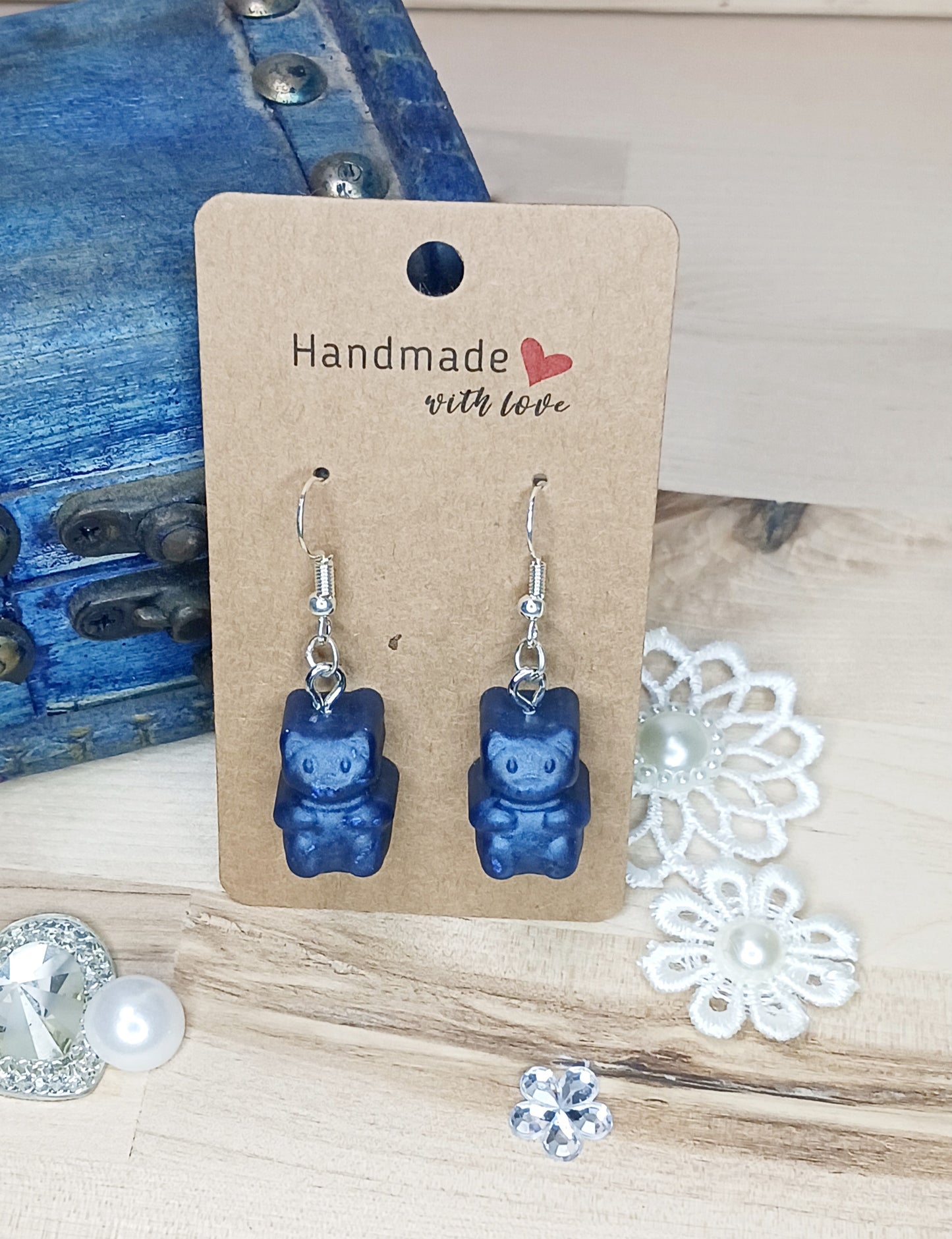 Gummy Bear Resin Earrings