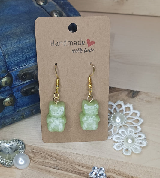 Gummy Bear Resin Earrings