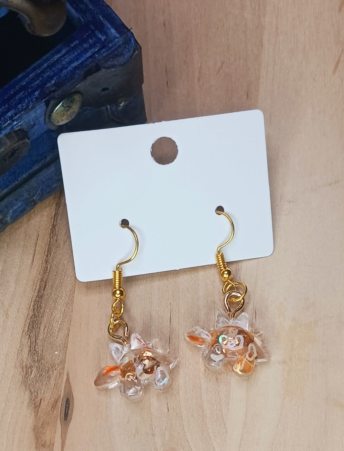 Stegosaurus Resin Earrings