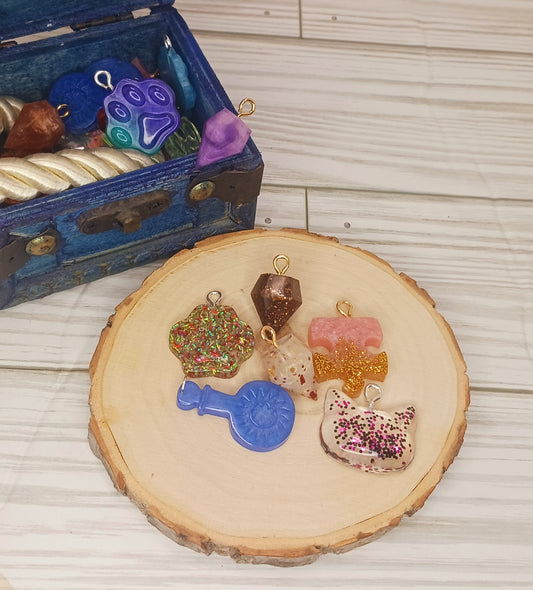 Assorted Medium Resin Charms