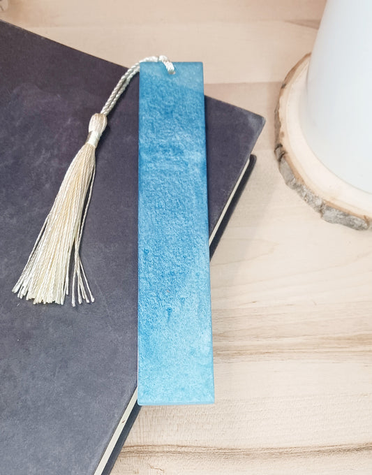 Water blue bookmark